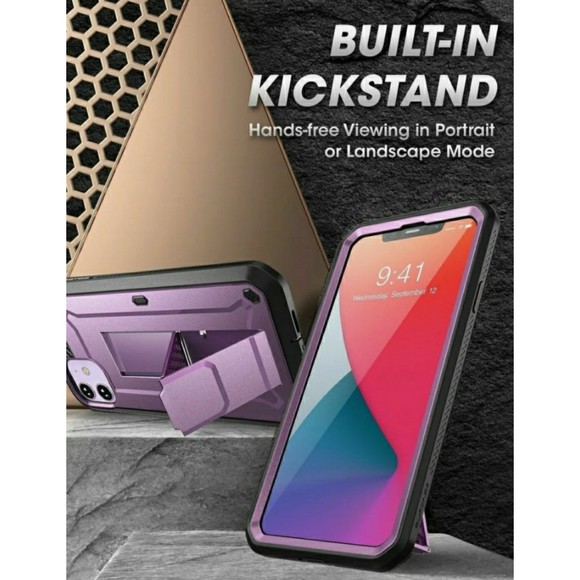SUPCASE For Apple iPhone 12 Mini 5.4" 2020 Screen Case Rugged Kickstand Cover US - Picture 10 of 12